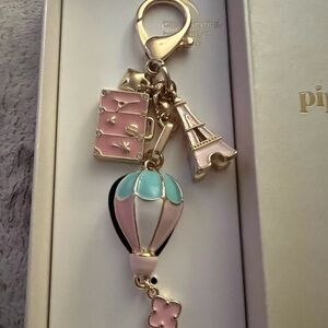 Piper K Paris purse charm gold new in box